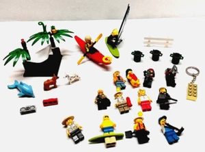 LEGO Lot of Minifigures City Town People w/ Accessories - Picture 1 of 11