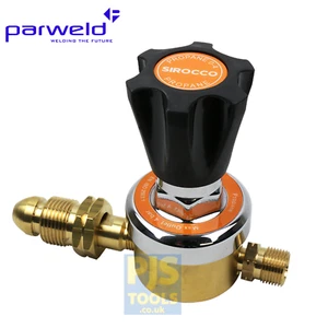 Parweld Propane single stage plugged brass gas welding regulator 25 bar - Picture 1 of 3