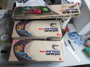 1970 Hot Wheels sizzlers 3 Factory sealed track sets/packs - Picture 1 of 2