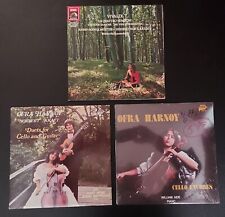 Classical Anne-Sophie Mutter VG Ofra Harnoy VG & Still Sealed 3 LP lot 1980's