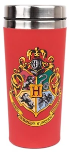 Harry Potter Travel Mug 450 ml Coffee Cup Double Wall Stainless Steel Hogwart - Picture 1 of 7