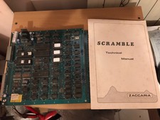 Scramble + Manual Tecnico Pcb Not Jamma