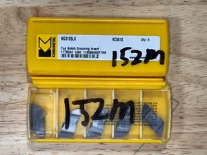 Kennametal Hartmetall NG3125LK KC5010 ERSTKLASSIGE NUTENEINSÄTZE 10 152M - Bild 1 von 3