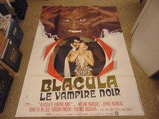 BLACULA /ORIG. FRENCH 1P MOVIE POSTER (WILLIAM MARSHALL/HORROR)