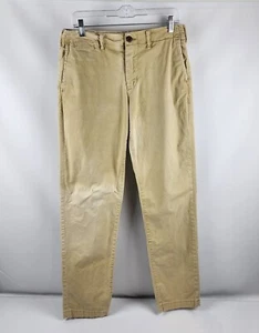 American Eagle Jeans Mens 30x33 Next Level Flex Gold Yellow Stretch Denim - Picture 1 of 9