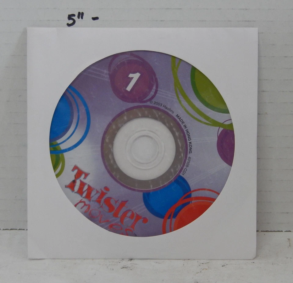 MB Milton Bradley Twister Moves jogo de tabuleiro disco de substituição 1 - Imagem 1 de 1