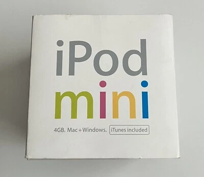 New Old Stock Apple iPod Mini - Vintage Model - Super Rare Collectors Piece 2004 - Image 1 of 4