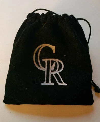 Colorado Rockies Coaster Set (4 coasters, Coaster Holder & Storage Bag) Cover