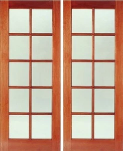 french door 10 lite clear glass 2040x820x40 - Picture 1 of 1