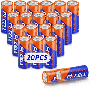 N Size 1.5V Alkaline Batteries, 20 Pack Ultra Long-Lasting MN9100/E90/LR1 Medica - Picture 1 of 12