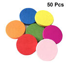Wooden Math Counting Chips Discs Set 50pcs