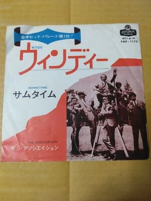 Japanese press 7inch!!!   THE ASSOCIATION   WINDY / SOMETIME - Image 1 of 4