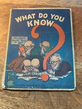 What Do You Know Quiz Book By Raphael Tuck & Sons LTD 310 Questions & Answers