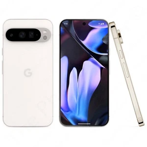 Google Pixel 9 Pro XL 256GB Unlocked 6.8" 5G Dual SIM Porcelain White GA05905-US - Afbeelding 1 van 7