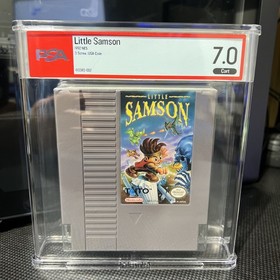 Little Samson (NES 1992) PSA 7.0 Authentic Original Cartridge Rare Taito Release