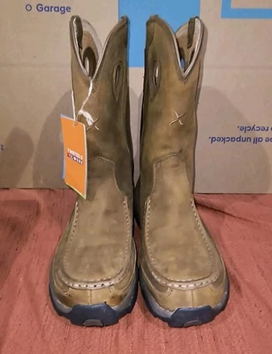 Twisted X 11" Composite Toe Work Boot, Brown, Mens Size 8.5M - Image 1 of 4
