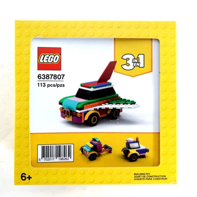 LEGO VIP EXCLUSIVO JUEGO 3 EN 1 6387807 COCHE VOLADOR NUEVO EN CAJA Foto 1 de 2
