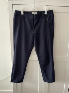 Ladies Next Navy Trouser Size 16 - Picture 1 of 6