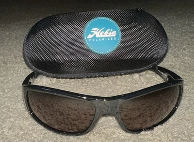 Gafas de sol polarizadas Napa by Hobie marco negro lente marrón borde completo 64-16-120 Foto 1 de 4