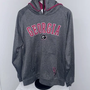 Knights Apparel University of Georgia UgA Bulldogs Hoodie Front Pocket Men’s L - Picture 1 of 5