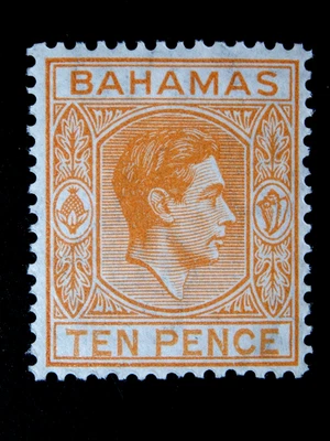 BAHAMAS  1  MINT  NH  STAMP  SC # 109 - Image 1 of 2