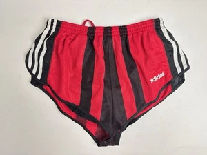 VINTAGE ADIDAS 1990'S RUNNING SPRINTER FOOTBALL SHORTS SIZE M MEN'S - Picture 1 of 7