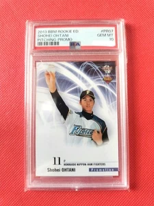 Shohei Ohtani 2013 BBM Rookie PR07 PSA10 Toys“R”Us Promo RC 1st Pitch 40 Made JP - Picture 1 of 8