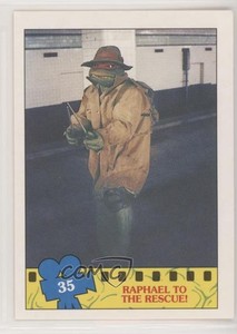 1990 Topps Teenage Mutant Ninja Turtles Movie Ireland Raphael to the Rescue! 3c7