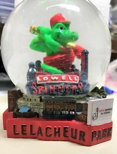 GLOBO DE NIEVE CANALIGADOR MASCOTA NAVIDAD JULIO LELACHEUR LOWELL SPINNERS NO BOBBLEHEAD - Imagen 1 de 1
