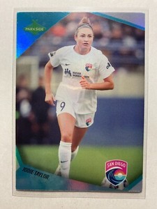 Jodie Taylor 2022 San Diego Wave FC #184 Parkside NWSL Foil Board Card