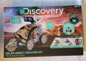 Discovery Children Mindblown STEM 12-in-1 Solar Robot Creation 190-Piece Kit - Picture 1 of 5