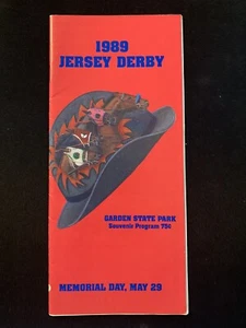 1989 Jersey Derby Program Awe Inspiring Craig Perret - Picture 1 of 3
