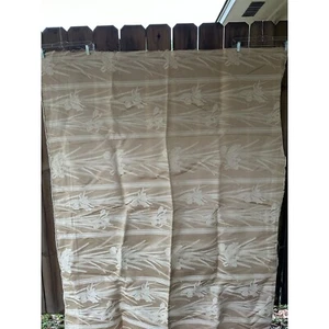 Tela de tapicería floral horizontal de lirios jacquard 56" x 2 yardas - Imagen 1 de 4