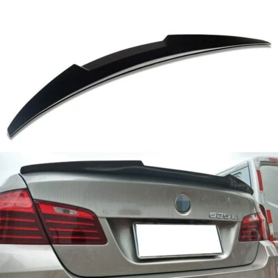 Rear Trunk Spoiler Wing for 2011-2016 BMW F10 5 Series 520i 528i 535i Gloss BLK Foto 1 de 4
