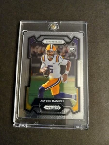 JAYDEN DANIELS RARE ROOKIE RC PURPLE FOIL PRIZM INVESTMENT SP PANINI ROY MINT - Bild 1 von 5