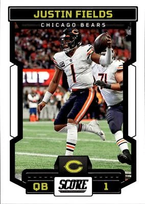 2023 Score #99 Justin Fields - Image 1 of 2