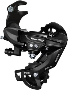 Shimano Tourney RD-TY300-SGS Rear Derailleur - 6,7 Speed, Long Cage, Black, Drop - Picture 1 of 1