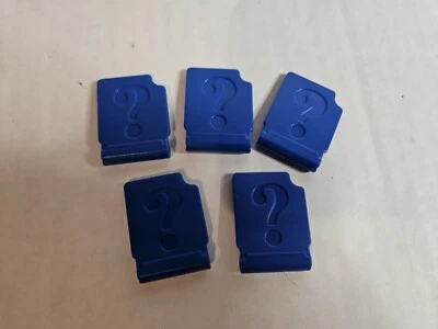 Electronic Guess Who Extra Repuestos Lote de 5 Cubiertas Abatibles Puertas Azul Foto 1 de 2