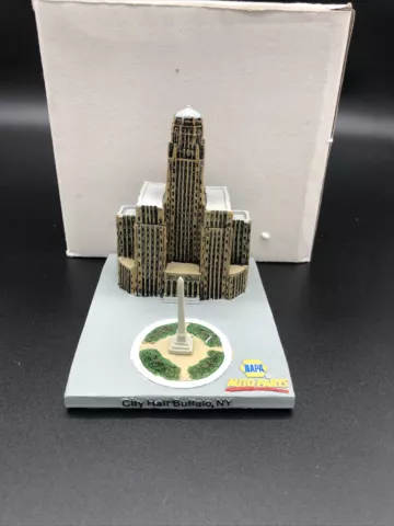 Buffalo Bisons Minor League  SGA W/box  City Hall Replica Bobblehead Cover