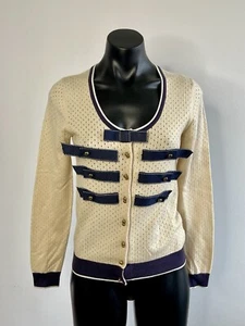 ALANNAH HILL - The Head Girl Cardi - Knit Cardigan Size 10 - Picture 1 of 8