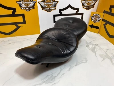 58-84 Mustang Harley FLT FL FHL FXR FX FXE  Shovelhead Seat Pillow Top Touring - Image 1 of 4