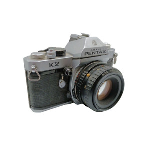 Pentax Asahi K2 35mm Film Camera SMC 50mm lens Refurbished Tested Works