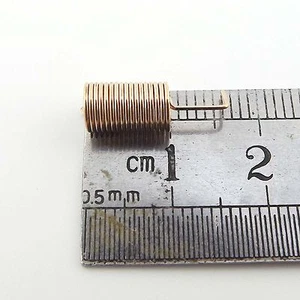 10pcs Copper 433MHz 50Ω Spring Antenna for Wireless Communication System 15mm - Picture 1 of 4