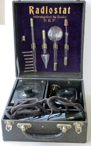 Radiostat - Altes Reizstromgerät, Hochfrequenzapparat - Bild 1 von 4