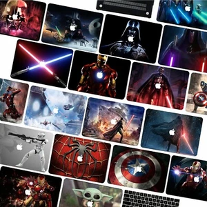 Funda rígida de goma 2 en 1 personajes de películas de héroes para nueva Macbook Pro Air - Imagen 1 de 30