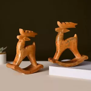 Wooden Toys for Babies Swing Horse for Toddlers Toddler Secure Indoor & Outdoor. - Picture 1 of 7