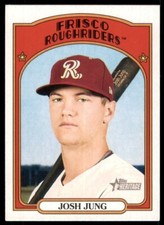 2021 Heritage Minors Base #112 Josh Jung - Frisco RoughRiders