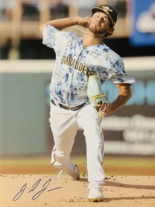 Jared Jones Pittsburgh Pirates Marauders Autographed 16x20 Photo COA Proof - Picture 1 of 2