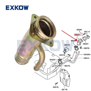 Fuel Filler Pipe for Mitsubishi Pajero II 1990-2003 V10 V20 V30 V40 MB846270 - Picture 1 of 8