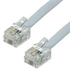 Quality Long 10 m White 4 Core Wire Modem Router RJ11 Cable Lead - 100593